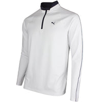 PUMA Golf Pullover - Pure 3.0 QZ - White Glow SS26