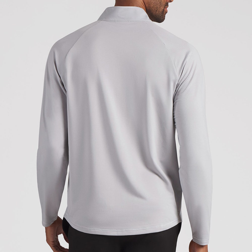 PUMA Golf Pullover - Pure Grid QZ - Platino Grey AW26