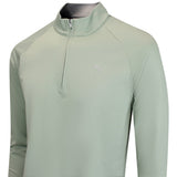 PUMA Golf Pullover - Pure Grid QZ - Soft Grass AW26
