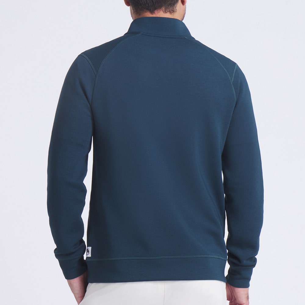 PUMA Golf Pullover - RC Cloudspun Fleece QZ - Green Terrain AW25