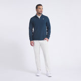 PUMA Golf Pullover - RC Cloudspun Fleece QZ - Green Terrain AW25