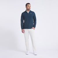 PUMA Golf Pullover - RC Cloudspun Fleece QZ - Green Terrain AW25