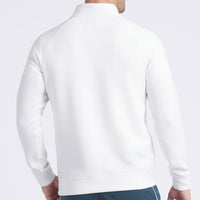 PUMA Golf Pullover - RC Cloudspun Fleece QZ - Warm White AW25