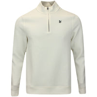 PUMA Golf Pullover - RC Cloudspun Fleece QZ - Warm White AW25