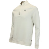 PUMA Golf Pullover - RC Cloudspun Fleece QZ - Warm White AW25