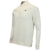 PUMA Golf Pullover - RC Cloudspun Fleece QZ - Warm White AW25