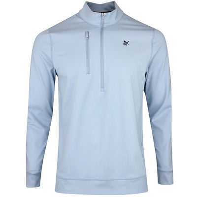 PUMA Golf Pullover - RC Cloudspun Tech QZ - Zen Blue SS26