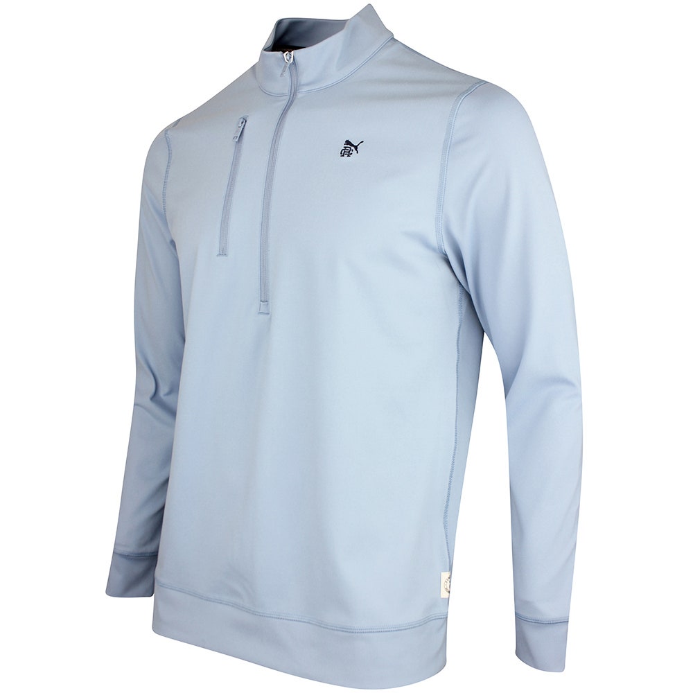 PUMA Golf Pullover - RC Cloudspun Tech QZ - Zen Blue SS26