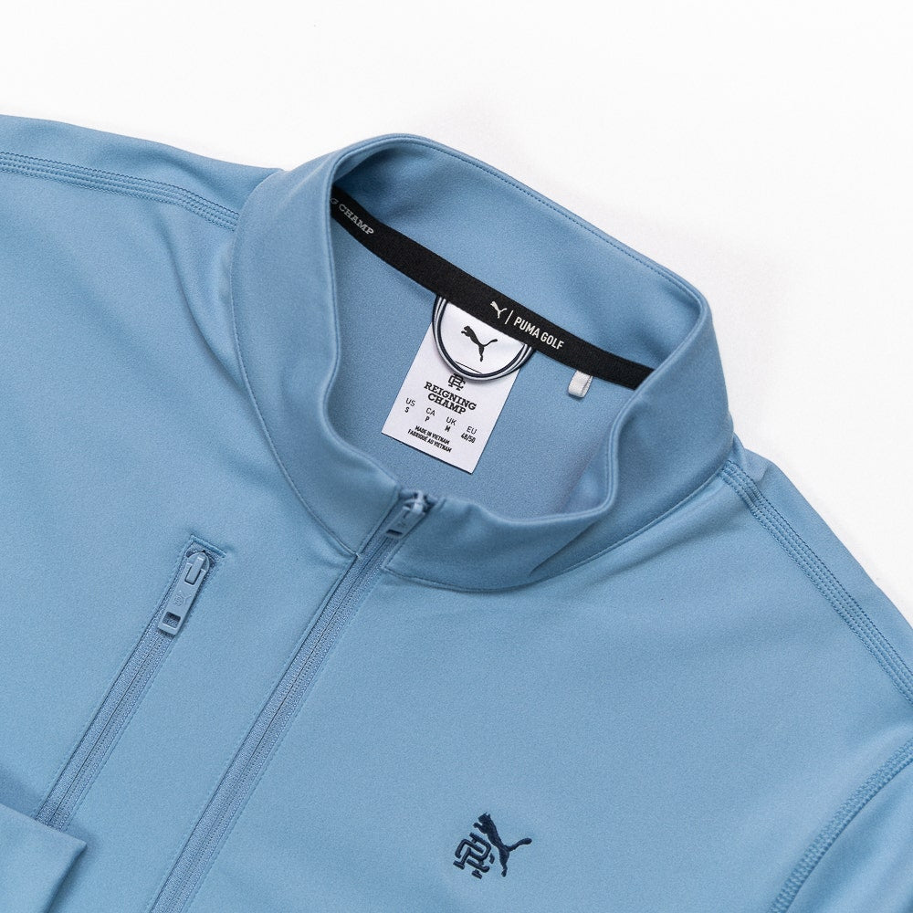 PUMA Golf Pullover - RC Cloudspun Tech QZ - Zen Blue SS26