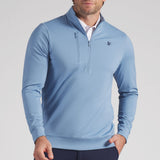 PUMA Golf Pullover - RC Cloudspun Tech QZ - Zen Blue SS26
