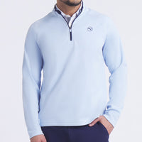 PUMA Golf Pullover - Waffle Fleece QZ - Haute Tropic AW25