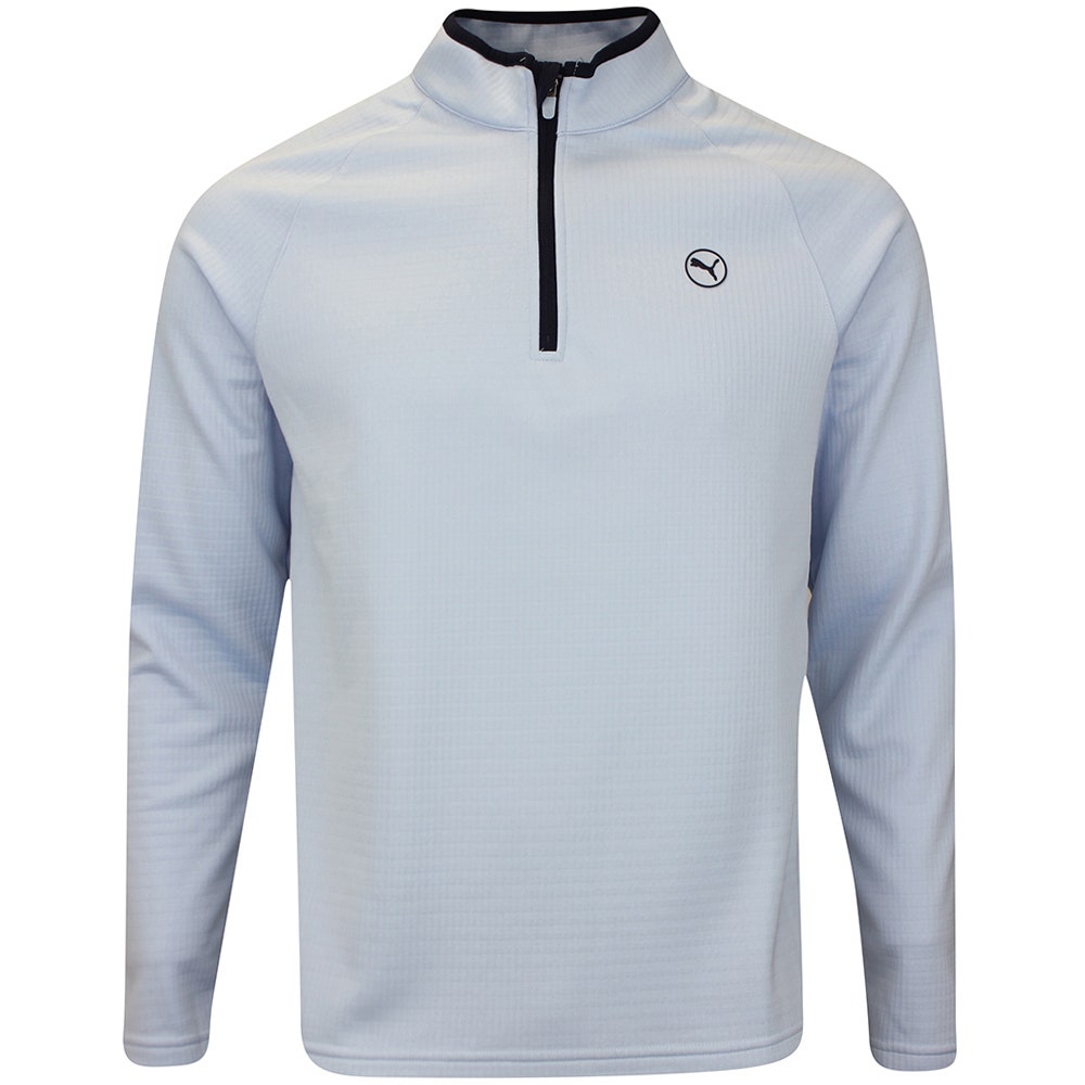 PUMA Golf Pullover - Waffle Fleece QZ - Haute Tropic AW25