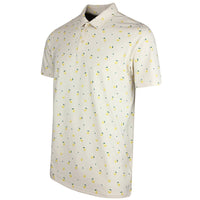 PUMA Golf Shirt - AP Cloudspun Lemon Polo - Alpine Snow SS26