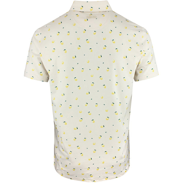 PUMA Golf Shirt - AP Cloudspun Lemon Polo - Alpine Snow SS26