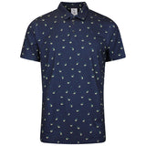 PUMA Golf Shirt - AP Cloudspun Lemon Polo - Deep Navy SS26