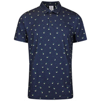 PUMA Golf Shirt - AP Cloudspun Lemon Polo - Deep Navy SS26