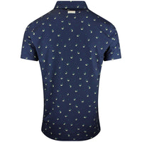 PUMA Golf Shirt - AP Cloudspun Lemon Polo - Deep Navy SS26