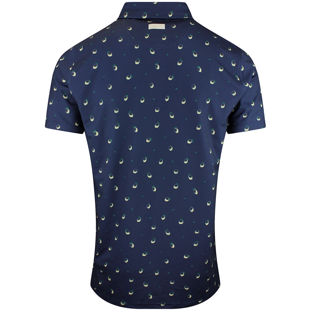 PUMA Golf Shirt - AP Cloudspun Lemon Polo - Deep Navy SS26