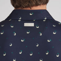 PUMA Golf Shirt - AP Cloudspun Lemon Polo - Deep Navy SS26
