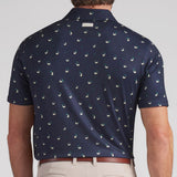 PUMA Golf Shirt - AP Cloudspun Lemon Polo - Deep Navy SS26