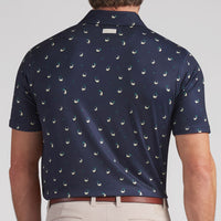 PUMA Golf Shirt - AP Cloudspun Lemon Polo - Deep Navy SS26