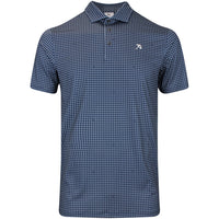 PUMA Golf Shirt - AP MATTR Geo Polo - Deep Navy AW26