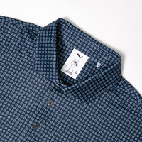 PUMA Golf Shirt - AP MATTR Geo Polo - Deep Navy AW26