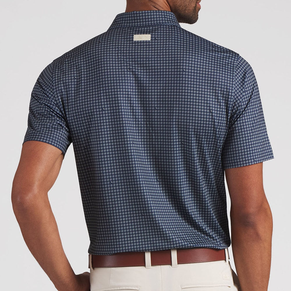 PUMA Golf Shirt - AP MATTR Geo Polo - Deep Navy AW26