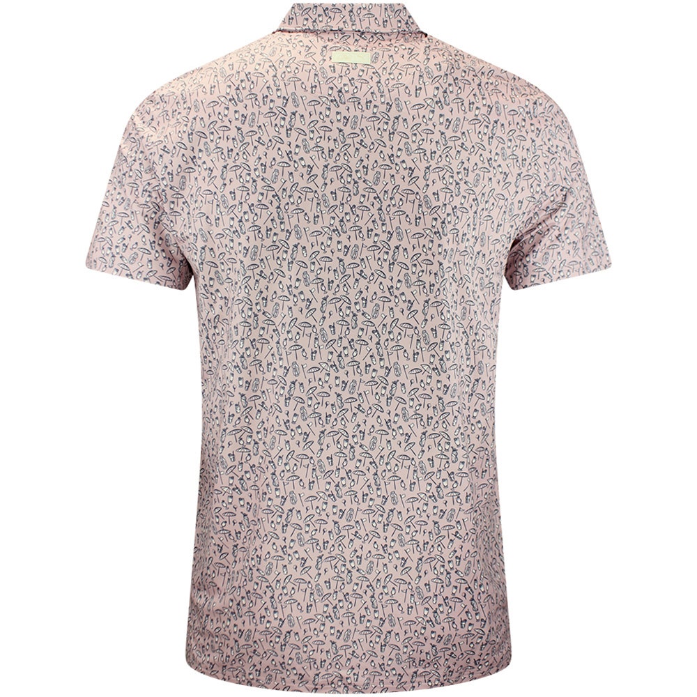 PUMA Golf Shirt - AP MATTR Saga Polo - Rose Glow AW26