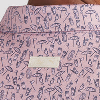 PUMA Golf Shirt - AP MATTR Saga Polo - Rose Glow AW26