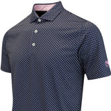 PUMA Golf Shirt - AP Micro Umbrellas Polo - Deep Navy AW25