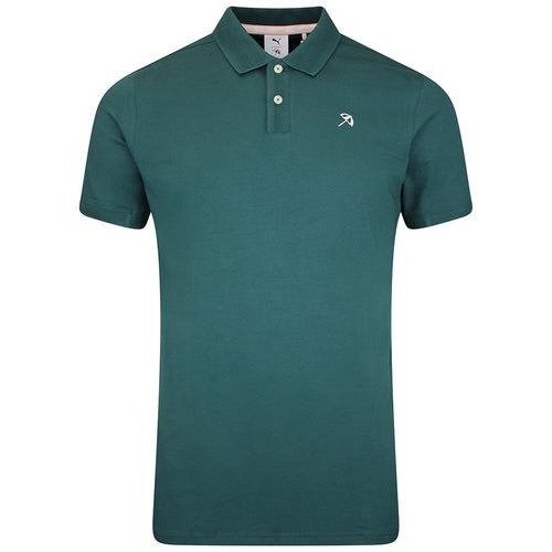 PUMA Golf Shirt - AP Modalon Polo - Forest Green SS26