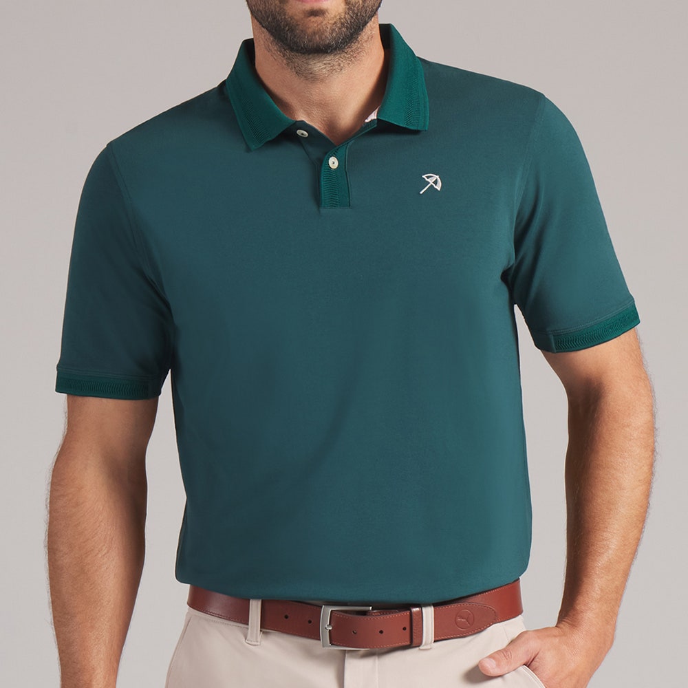 PUMA Golf Shirt - AP Modalon Polo - Forest Green SS26
