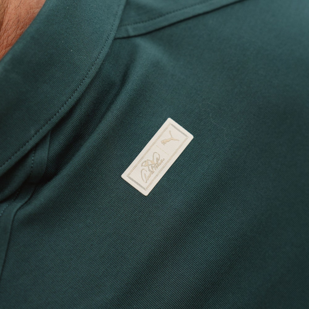 PUMA Golf Shirt - AP Modalon Polo - Forest Green SS26