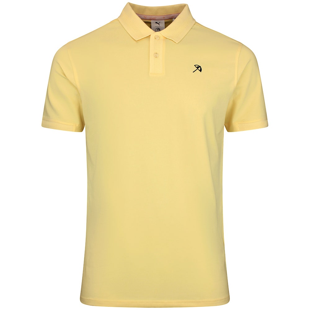 PUMA Golf Shirt - AP Modalon Polo - Lemon Butter SS26