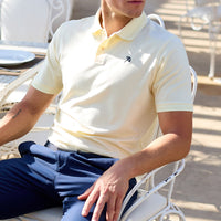 PUMA Golf Shirt - AP Modalon Polo - Lemon Butter SS26