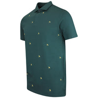 PUMA Golf Shirt - AP Modalon Umbrella Polo - Forest Green SS26