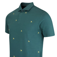 PUMA Golf Shirt - AP Modalon Umbrella Polo - Forest Green SS26