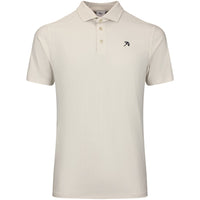 PUMA Golf Shirt - AP Textured Polo - Alpine Snow AW26