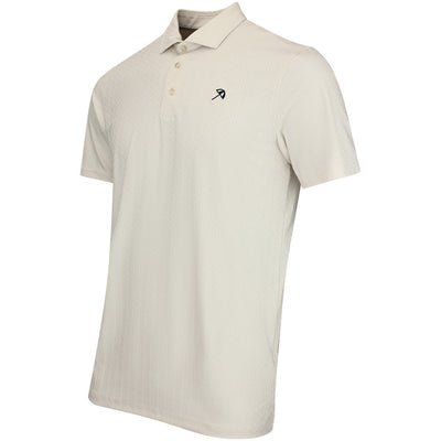 PUMA Golf Shirt - AP Textured Polo - Alpine Snow AW26