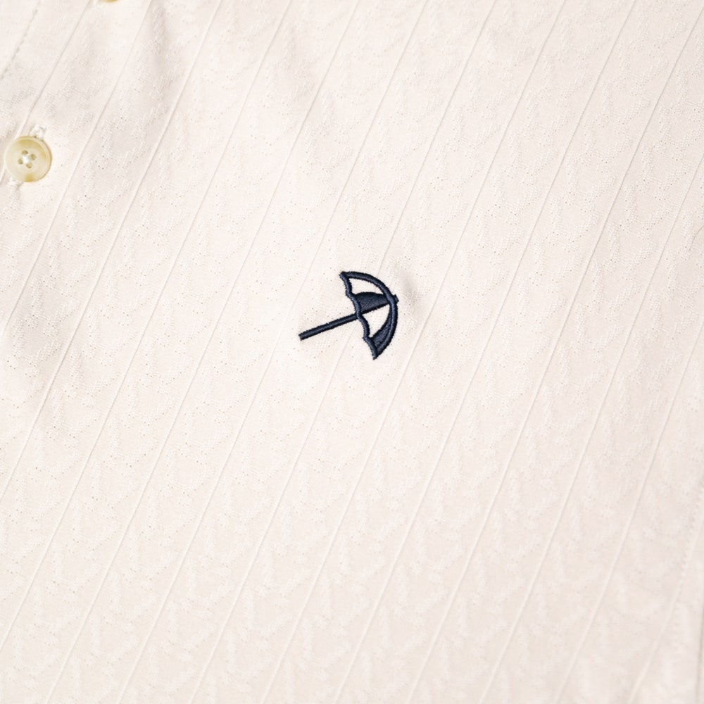 PUMA Golf Shirt - AP Textured Polo - Alpine Snow AW26