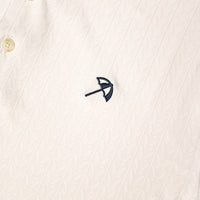 PUMA Golf Shirt - AP Textured Polo - Alpine Snow AW26