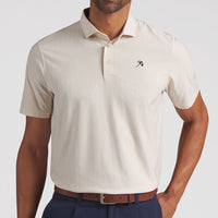 PUMA Golf Shirt - AP Textured Polo - Alpine Snow AW26