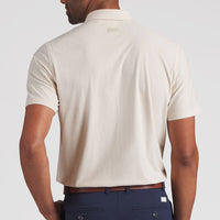 PUMA Golf Shirt - AP Textured Polo - Alpine Snow AW26