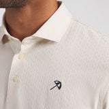 PUMA Golf Shirt - AP Textured Polo - Alpine Snow AW26
