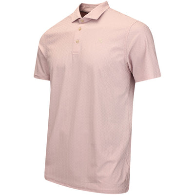 PUMA Golf Shirt - AP Textured Polo - Rose Glow AW26