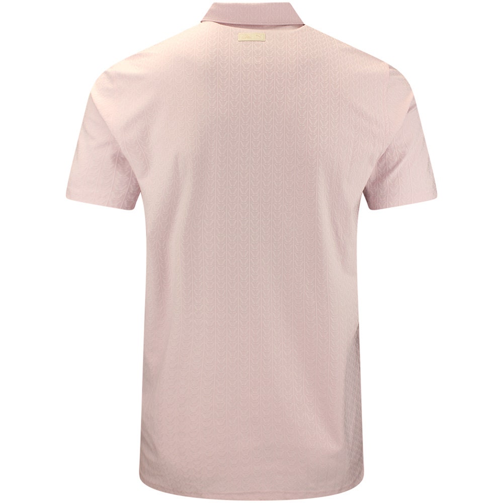 PUMA Golf Shirt - AP Textured Polo - Rose Glow AW26