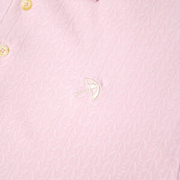PUMA Golf Shirt - AP Textured Polo - Rose Glow AW26