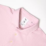 PUMA Golf Shirt - AP Textured Polo - Rose Glow AW26