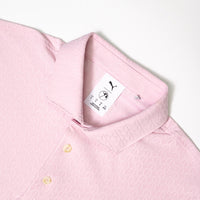 PUMA Golf Shirt - AP Textured Polo - Rose Glow AW26